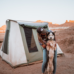 10'x10' Prota Canvas Tent, Deluxe