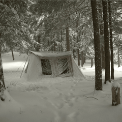 10’x14’ Prota Canvas Tent, Deluxe