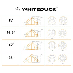 WhiteDuck Outdoors Used - 13' Avalon Bell Tent