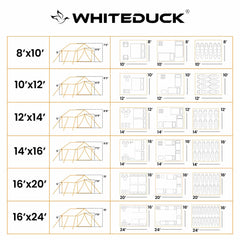WhiteDuck Outdoors Alpha Pro Wall Tent