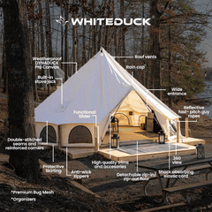 WhiteDuck Outdoors 23' Avalon Optimus Bell Tent