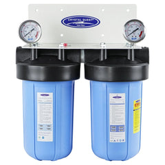 Crystal Quest® Compact Whole House Water Filter, SMART Series (3-6 GPM | 1-2 people)
