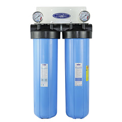 Crystal Quest® Big Blue Whole House Water Filter, SMART Series (6-8 GPM | 2-3 people)