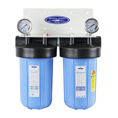 Crystal Quest® Compact Whole House Water Filter, Alkalizing (2-4 GPM | 1-2 people)