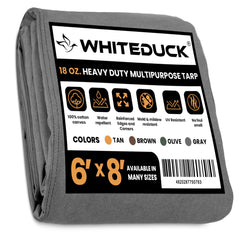 WhiteDuck Outdoors 18 oz. 100% Cotton Canvas Tarp