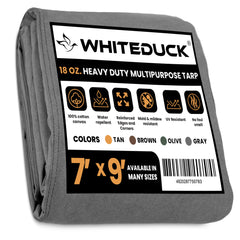 WhiteDuck Outdoors 18 oz. 100% Cotton Canvas Tarp