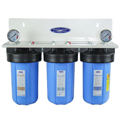 Crystal Quest® Compact Whole House Water Filter, SMART Series (3-6 GPM | 1-2 people)