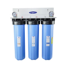 Crystal Quest® Big Blue Whole House Water Filter, SMART Series (6-8 GPM | 2-3 people)