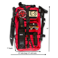 Echo-Sigma® Zombie Survival Kit with Trauma Supplies